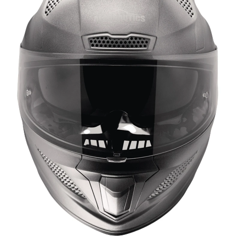 عکس شماره 7 : کلاه کاسکت چانه-دار استیل برد مدل s25 silver