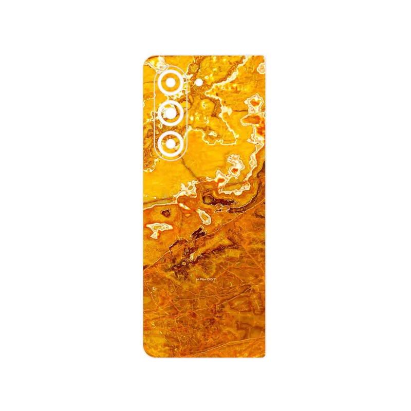 برچسب پوششی ماهوت مدل Gold Marble مناسب برای گوشی موبایل سامسونگ Galaxy Z Fold 5