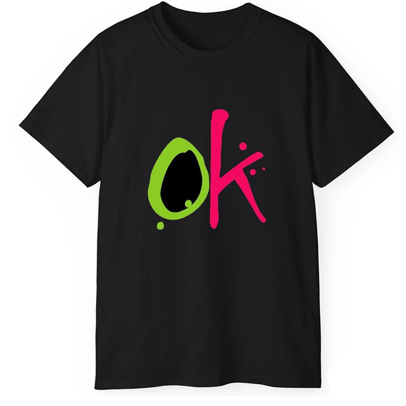 تی‌شرت آستین کوتاه مردانه پاد آفرین مدل تکست اوکی 2