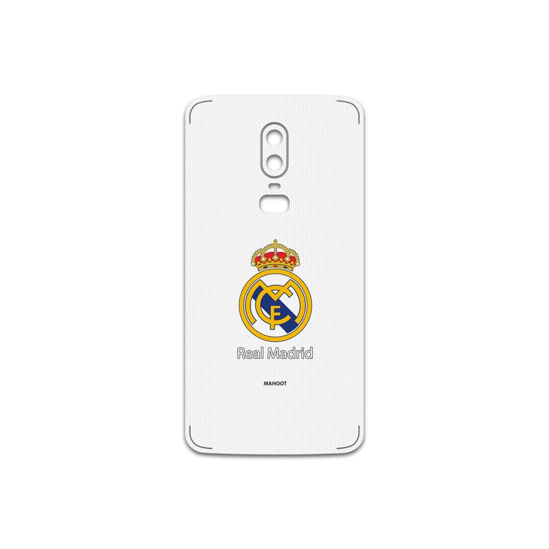 برچسب پوششی ماهوت مدل REAL-MADRID-1-FC مناسب برای گوشی موبایل وان پلاس 6