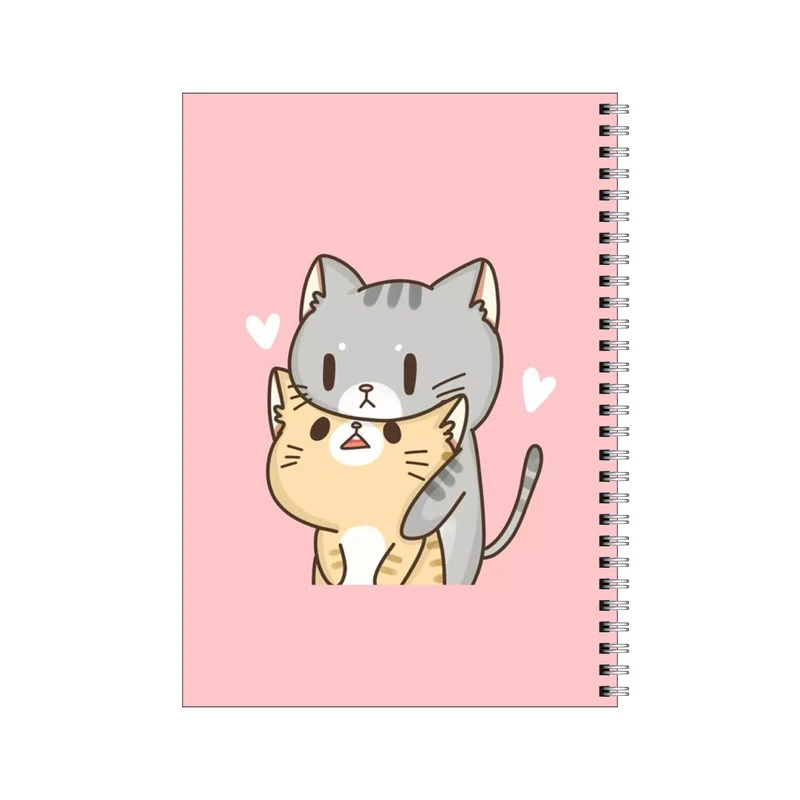 دفتر مشق 50 برگ بامبیلیپ طرح گربه های عاشق کد 9710599