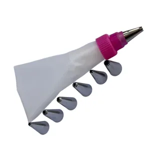  قیف خامه زن مدل N-7058 مجموعه 8 عددی