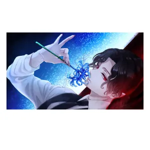 استیکر لپ تاپ و موبایل مدل انیمه طرح شیطان کش موزان کیبوتسوجی demon slayer Muzan Kibutsuji کد 801