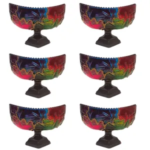 مجموعه ظروف هفت سین 6 پارچه سایز s کد 7755 