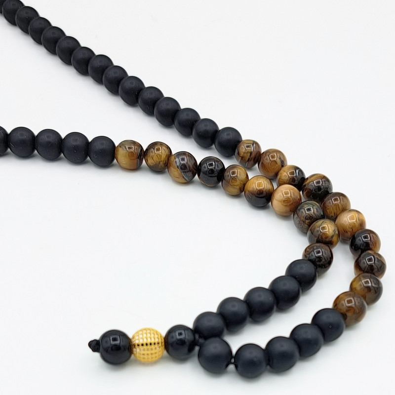 گردنبند طلا 18 عیار مردانه رزالیا مدل golden Tiger کد RGMND-7