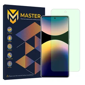 Master Eye Care model Green light screen protector suitable for Xiaomi Redmi Note 14 Pro 4G mobile phone