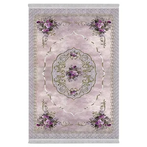 فرش پارچه‌ای دفه مدل فرشینه طرح مدرن کد 342