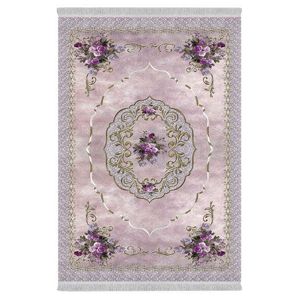 فرش پارچه‌ای دفه مدل فرشینه طرح مدرن کد 342