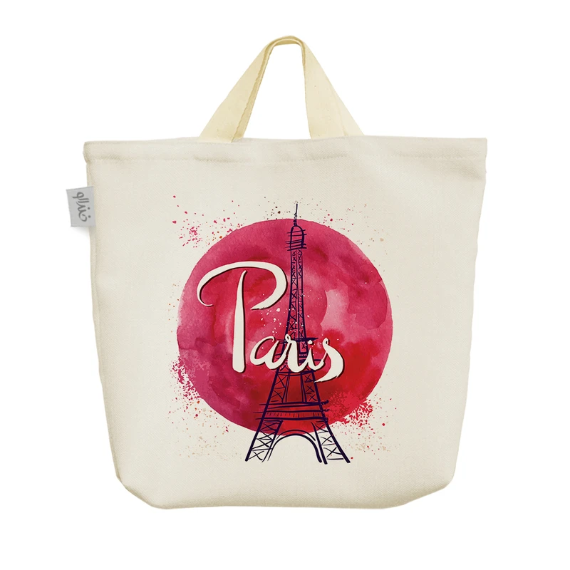 ساک خرید خندالو مدل برج ایفل پاریس کد H1344