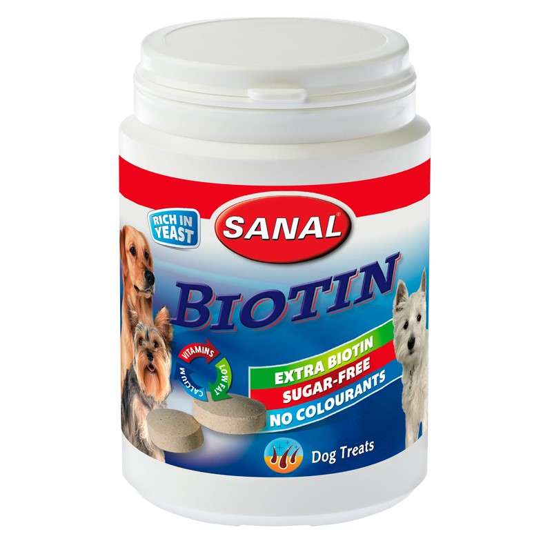 تشویقی سگ سانال مدل Biotin Tables وزن 150 گرم