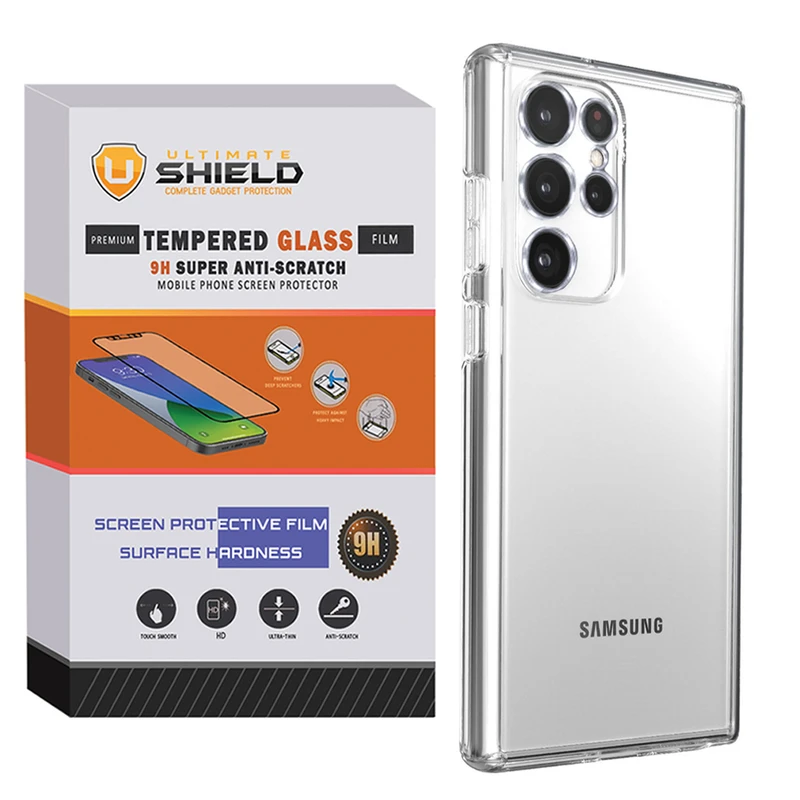 کاور آلتیمیت شیلد مدل Clear-UL مناسب برای گوشی موبایل سامسونگ Galaxy S24 Ultra 5G