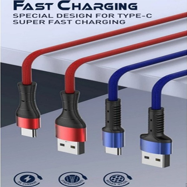 کابل تبدیل USB به USB-C الدینیو مدل LD-LS63-5A طول یک متر