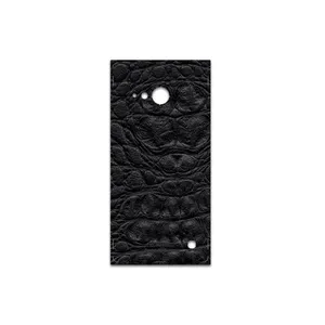 MAHOOT Black-Crocodile-Leather Cover Sticker for Nokia Lumia 730