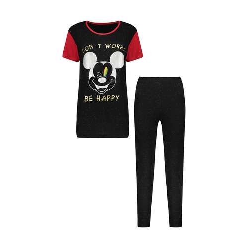 ست تی شرت و شلوار زنانه مدل 358135202