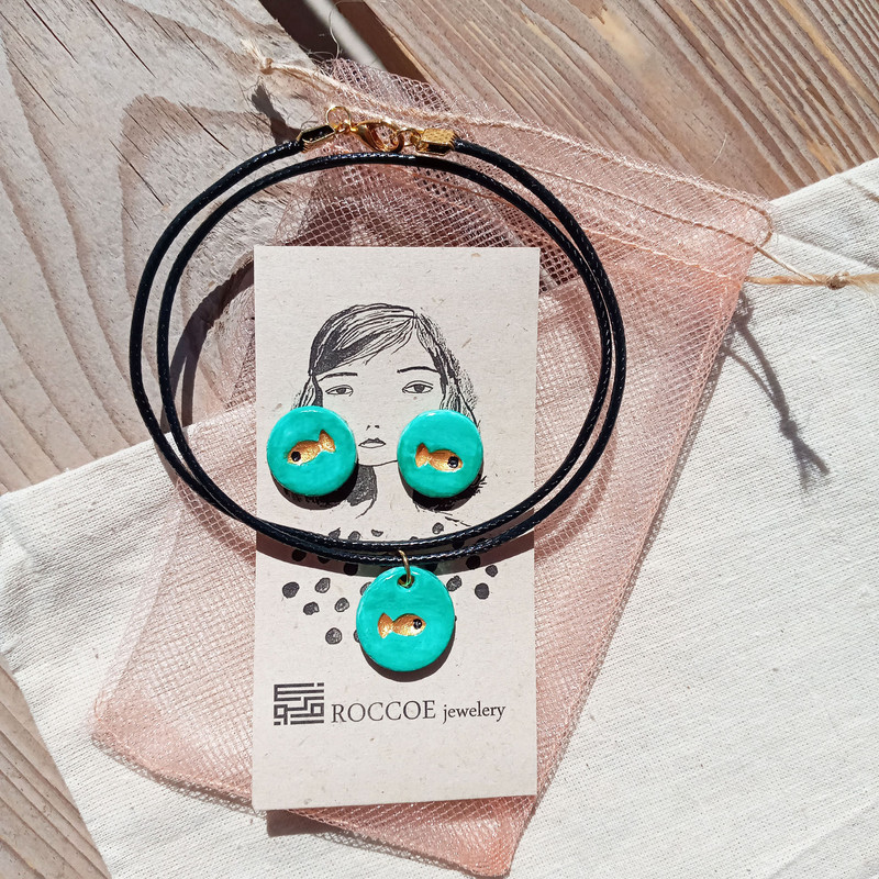 نیم ست دخترانه مدل حوض ماهی