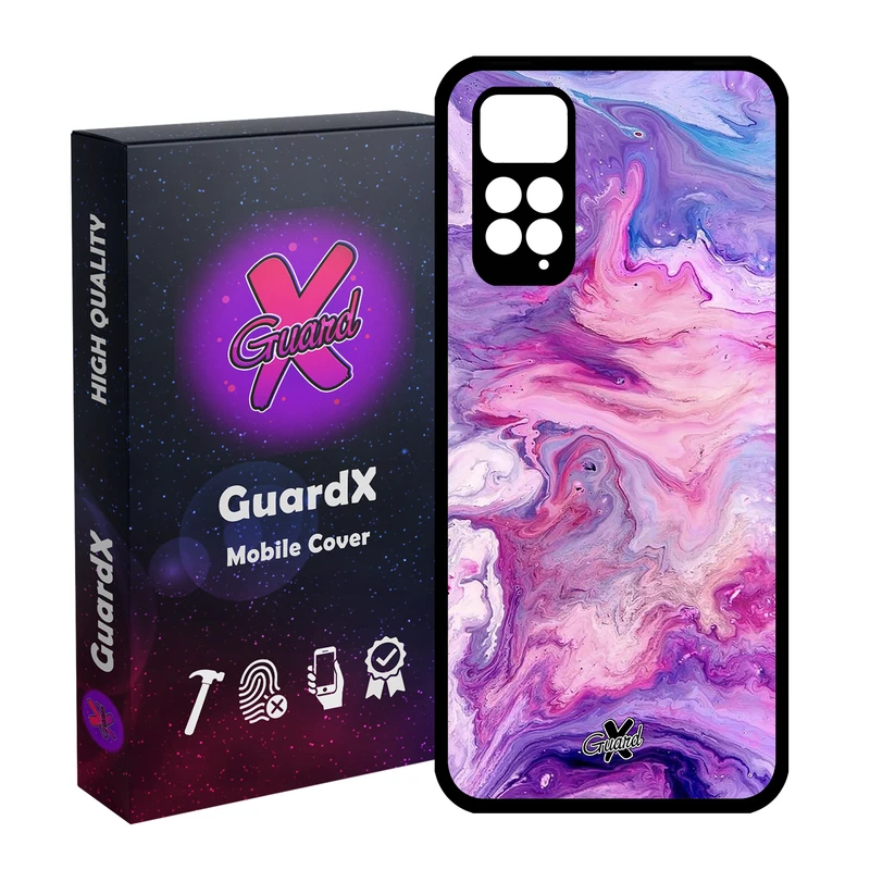 کاور گارد ایکس طرح ماربل مدل Glass10303 مناسب برای گوشی موبایل شیائومی Redmi Note 11S/ Note 11 4G