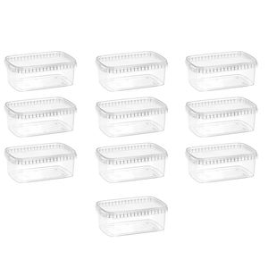 ظرف نگهدارنده مدل فریزری و مایکروویوی کد 1200cc بسته 10 عددی