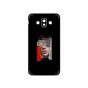 MAHOOT Collage of Mouth Cover Sticker for Samsung Galaxy J7 Duo