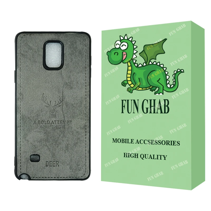 کاور فان قاب مدل گوزنی مناسب برای گوشی موبایل سامسونگ Galaxy Note 4