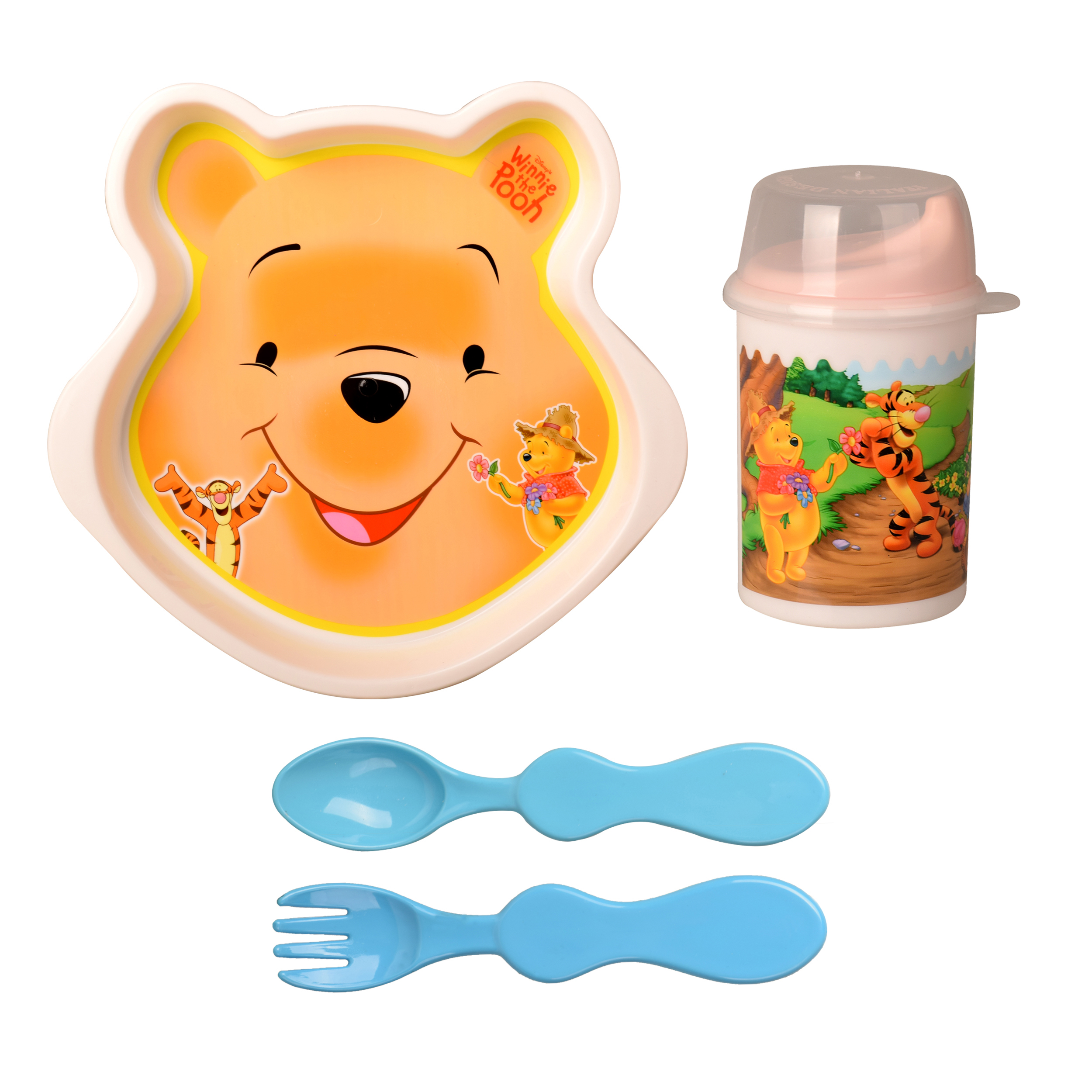 ظرف غذا کودک طرح Pooh کد M-0030 مجموعه 4 عددی