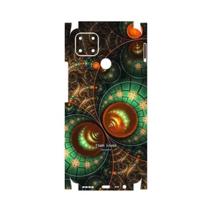 MAHOOT Mathematical Geometric Shape 3-FullSkin Cover Sticker for Realme C25s