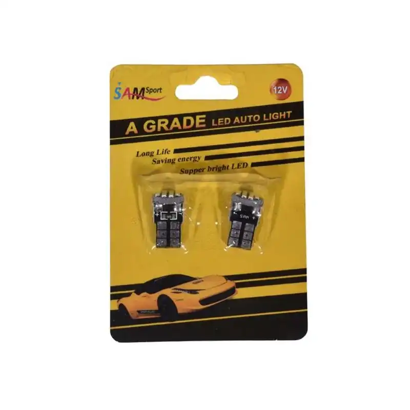 لامپ چراغ خودرو سام اسپرت مدل 10 SMD LIMO بسته 2 عددی