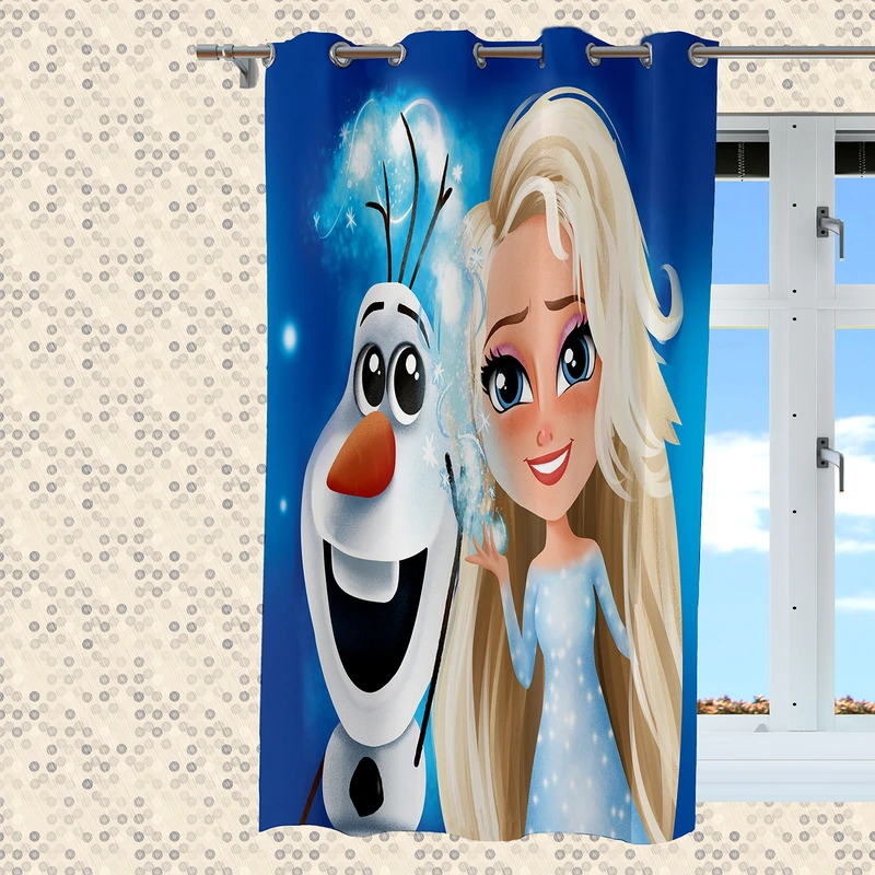 پرده هزاردستان طرح دختر برفی مدل par1003 سایز 200x150 سانتی متر 