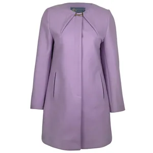 پالتو زنانه عصر جدید مدل 1250 رنگ یاسی