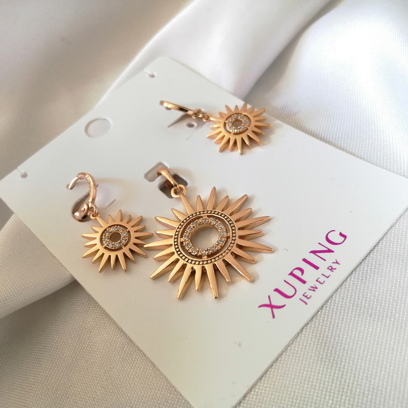 نیم ست زنانه ژوپینگ مدل خورشید نگینی 3448 نیم ست زنانه ژوپینگ مدل خورشید نگینی 3448