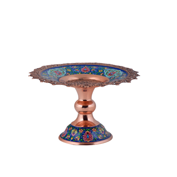 شیرینی خوری مسی آقاجانی مدل پرداز کد P155
