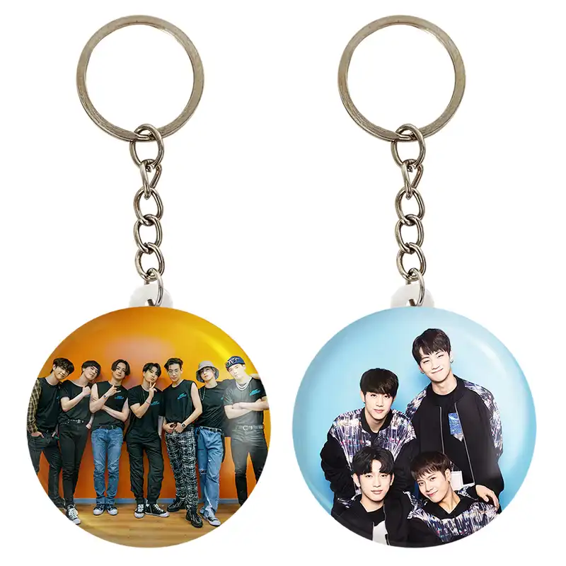 جاکلیدی خندالو مدل گروه گات سون GOT7 کد 2102321024 مجموعه 2 عددی