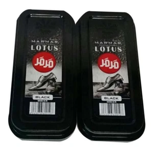 واکس کفش مرمر مدل bl2 رنگ مشکی مجموعه 2عددی