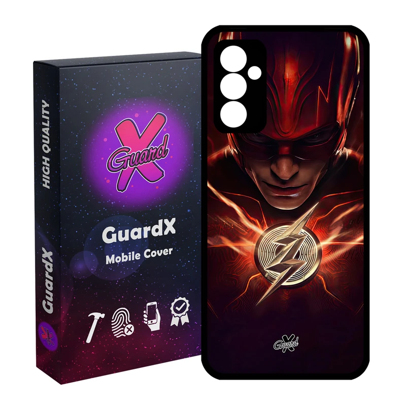 کاور گارد ایکس طرح فلش مدل Glass10599 مناسب برای گوشی موبایل سامسونگ Galaxy A55 / A55 5G