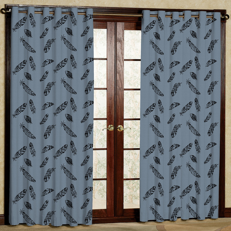 پرده مدل پر مشکی هازان پانچی کد 4017 سایز 140x200 سانتی متر