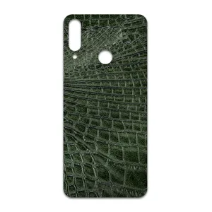 MAHOOT Green-Crocodile-Leather Cover Sticker for LG W30