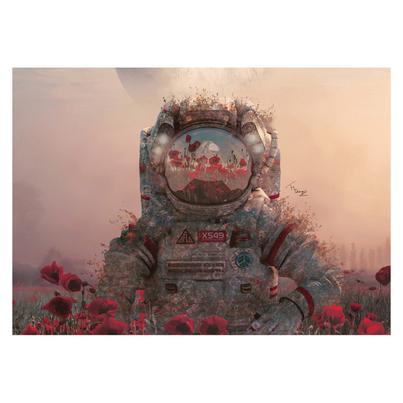 پوستر طرح فضا کد 0136