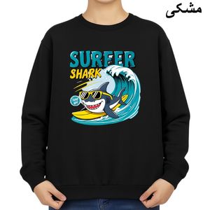 سویشرت زنانه مدل کوسه موج سوار 