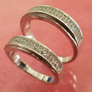 ست انگشتر زنانه و مردانه مدل P122