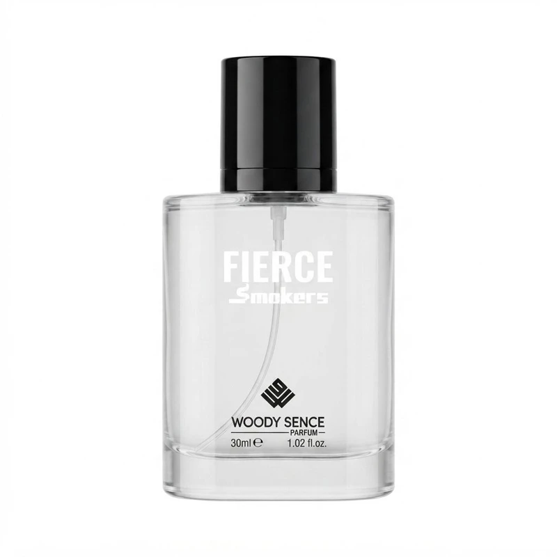 عطر جیبی مردانه وودی سنس مدل Fierce Smokers با رایحه تلخ و شرقی حجم 30 میلی‌لیتر