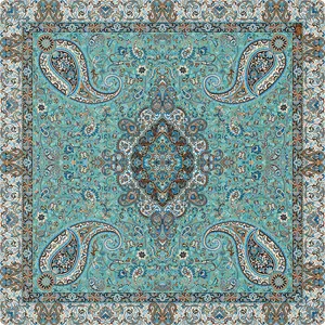 رومیزی ترمه حسینی طرح سالار کد 618