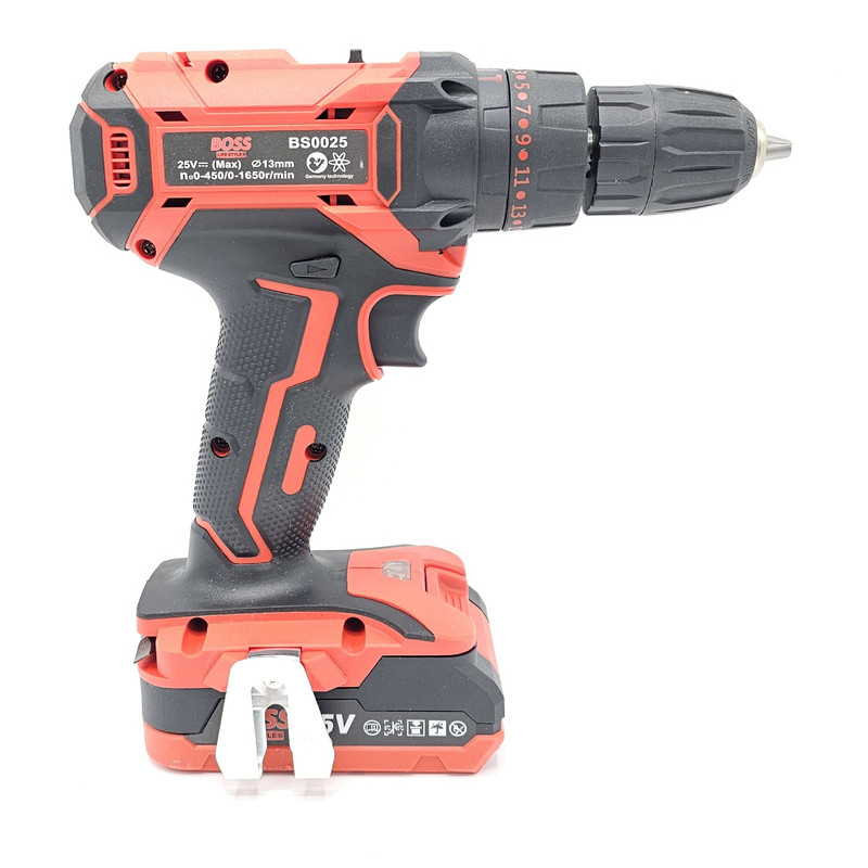 دریل پیچ گوشتی چکشی شارژی باس مدل BS0025 دریل پیچ گوشتی چکشی شارژی باس مدل BS0025