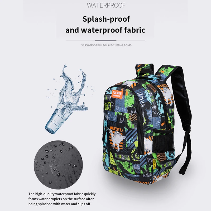 عکس شماره 4 : کوله پشتی مدرسه توریث مدل smr-5410 به همراه جامدادی