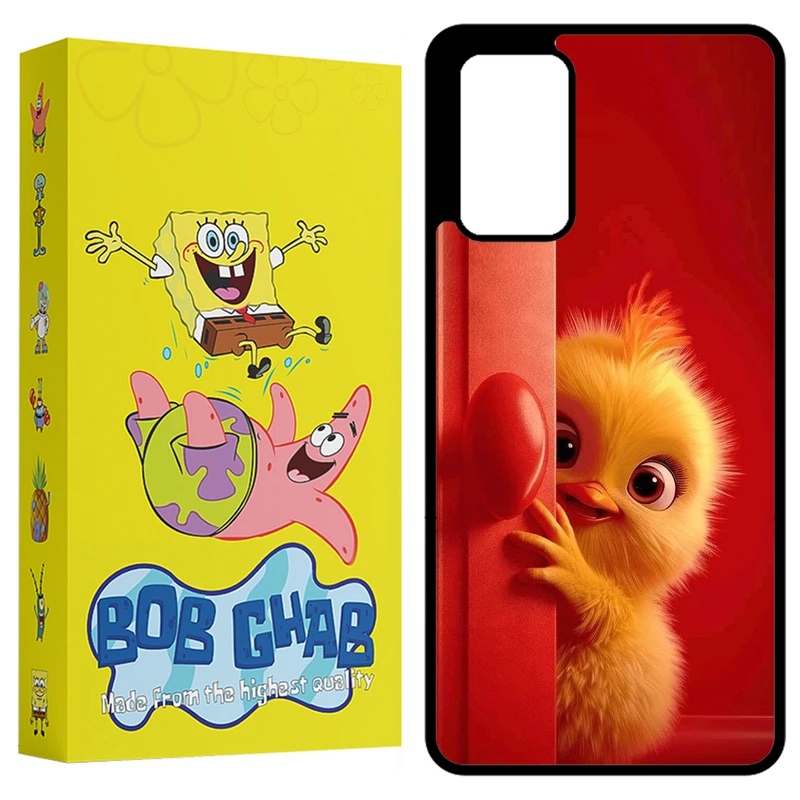 کاور باب قاب طرح جوجه مدل BCPA72 مناسب برای گوشی موبایل سامسونگ Galaxy A72 4G