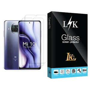 LKG LK Glass MIX002 Screen Protector For Xiaomi Mi 10i 5G Pack Of 2