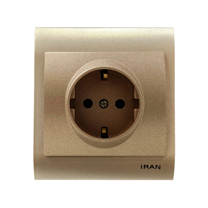 پریز برق ارت دار ایران الکتریک مدل 2009