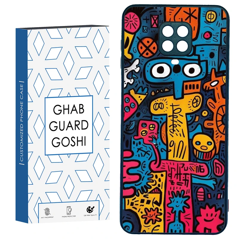 کاور قاب گارد گوشی طرح فانتزی کد TPU-173 مناسب برای گوشی موبایل شیائومی Redmi Note 9 pro / Note 9s