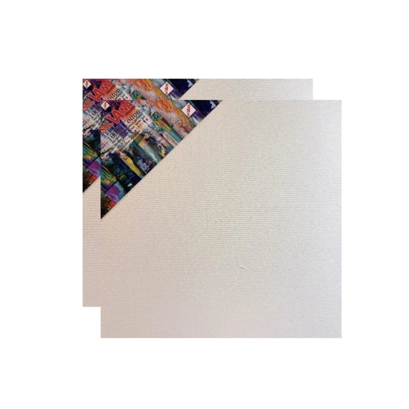 بوم نقاشی مربع سیلوانا مدل 322 سایز 30 × 30 سانتی‌متر بسته دو عددی