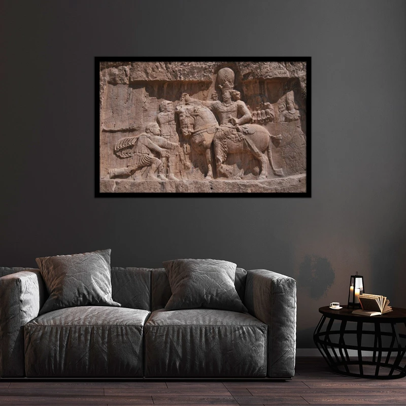 تابلو بکلیت طرح بنای تاریخی و باستانی گورستان نقش رستم مدل B-bu2500