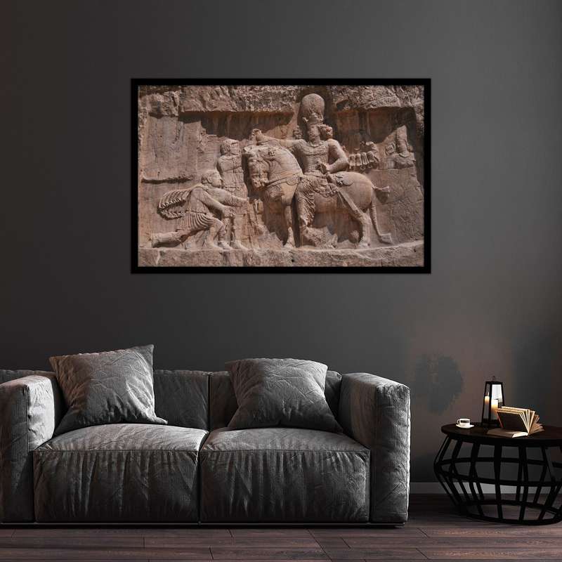 تابلو بکلیت طرح بنای تاریخی و باستانی گورستان نقش رستم مدل B-bu2500