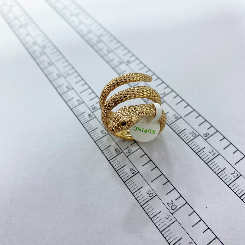 انگشتر زنانه ژوپینگ مدل مار کد R3532